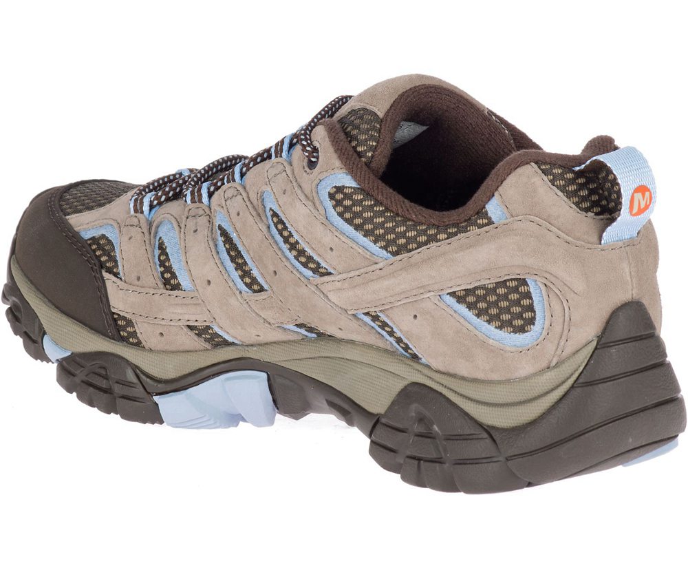 Merrell Vandresko Dame - Moab 2 Waterproof - Grå - KIR732910